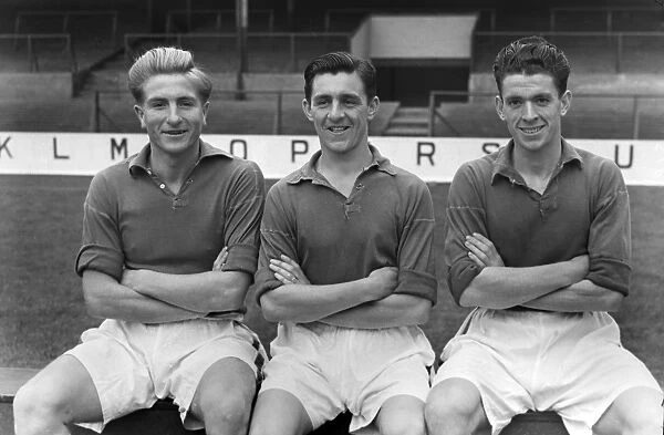 Dave Hickson, Hampson, McNamara - Everton