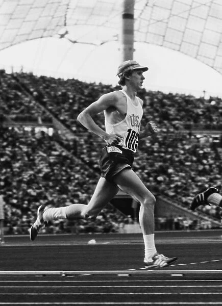 Dave Wottle at the 1972 Munich Olympics