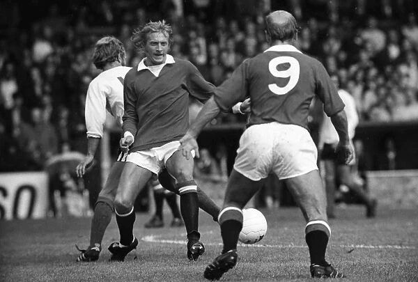 Denis Law and Bobby Charlton - Manchester United