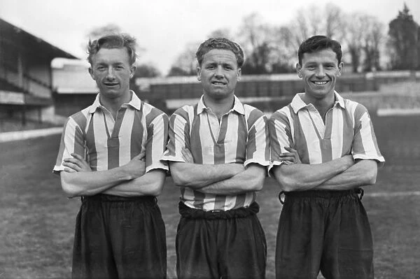 Derek Digby, Robert McLaughlin, Bryn Elliott - Southampton