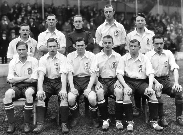 England - 1924 / 5. Football - 1924  /  1925 International Friendly - England 4 Belgium 0