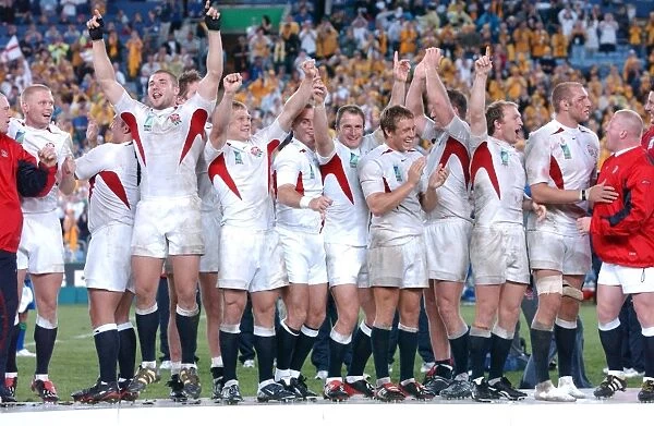 England Rugby Union World Cup winners 2003 souvenir print 