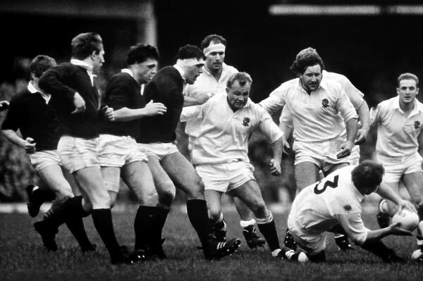 England and Scotland clash - 1989 Five Nations