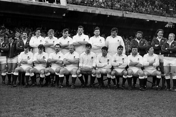 England team that faced Ireland in the 1985 Five Nations