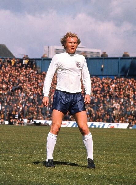 Englands Bobby Moore in 1971