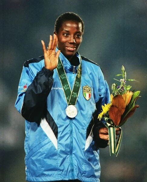 Fiona May - 1996 Atlanta Olympics