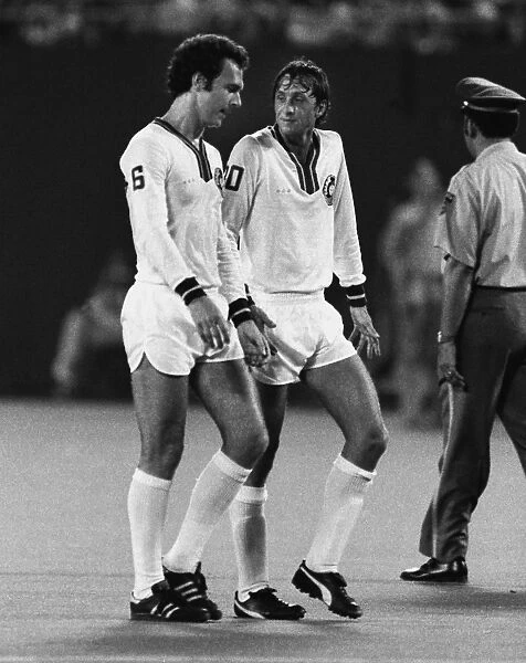 Franz Beckenbauer & Johan Cruyff - New York Cosmos