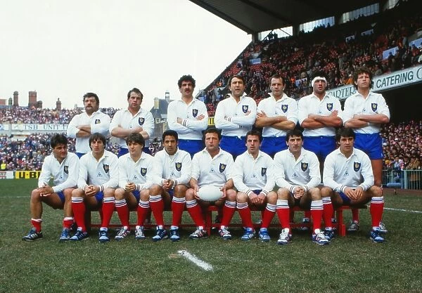 French team that defeated Wales in the 1986 Five Nations