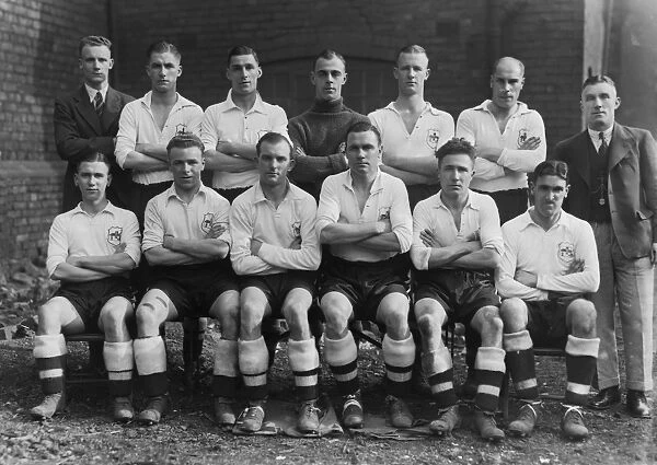 Fulham - 1935 / 36. Football - 1935  /  1936 Second Division - Port Vale 1 Fulham 0