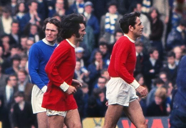 George Best and Shay Brennan - Manchester United