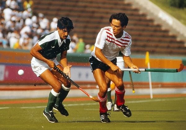 Great Britains Jonathan Potter at the 1984 Los Angeles Olympics