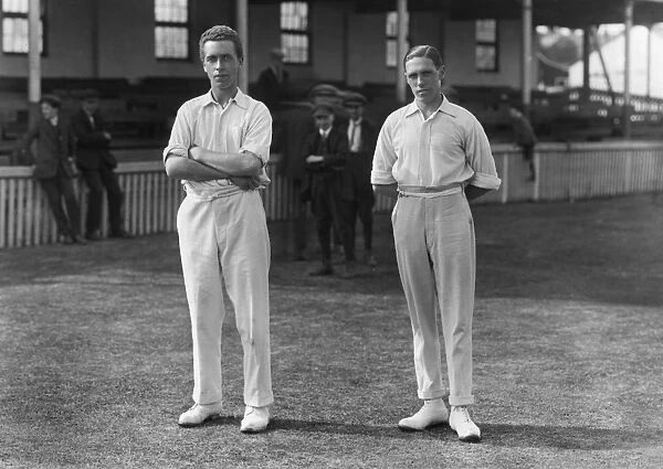 Harry Austin & Ernest Suckling - Warwickshire C.C.C