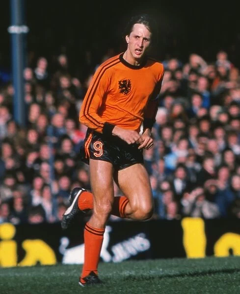 Hollands Johan Cruyff in 1977