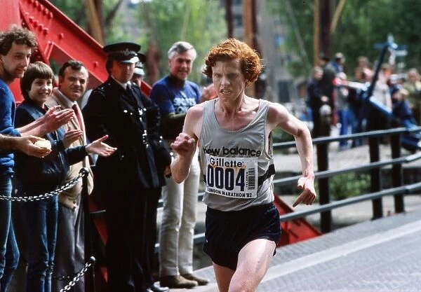 Hugh Jones - winner of the 1982 London Marathon