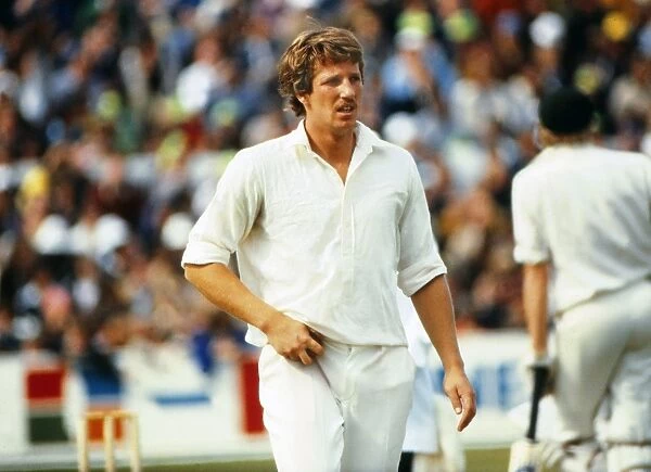 Ian Botham, 1977. Ian Botham (Eng) England v Australia @ Trent Bridge