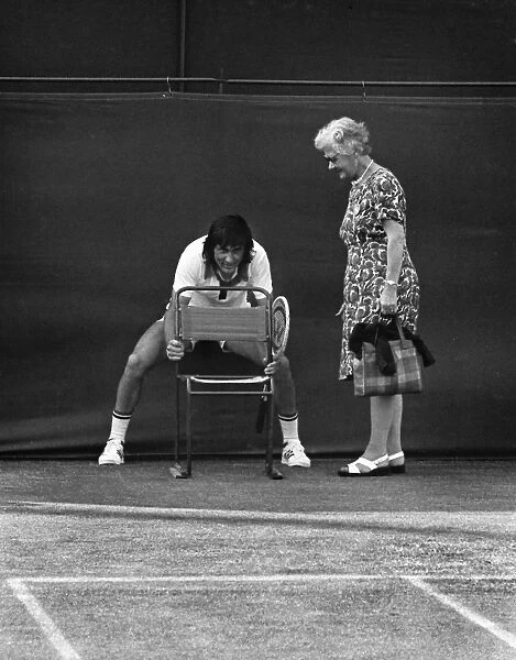 Ille Nastase - 1975 Wimbledon Championships