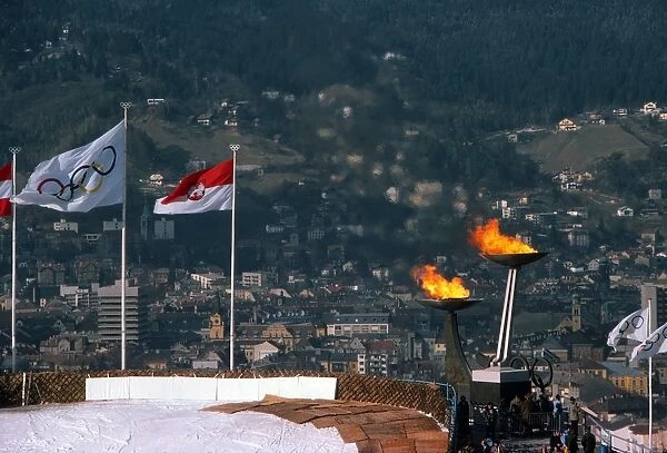 Innsbruck Olympics. 1976 Innsbruck Winter Olympics
