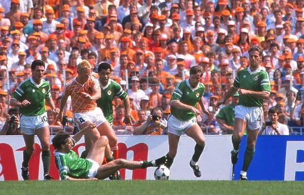 Ireland take on Holland at Euro 88