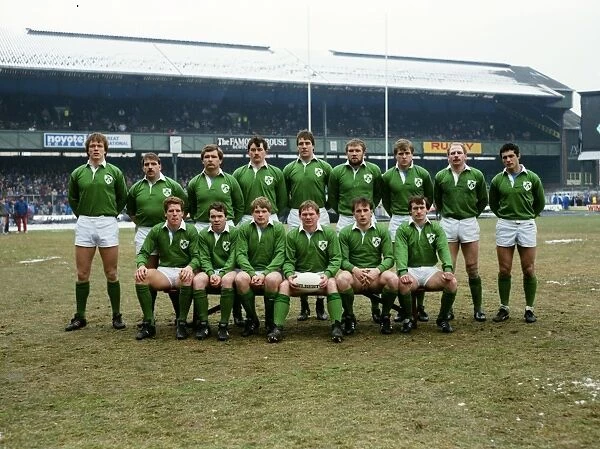 Ireland team that faced England in the 1986 Five Nations