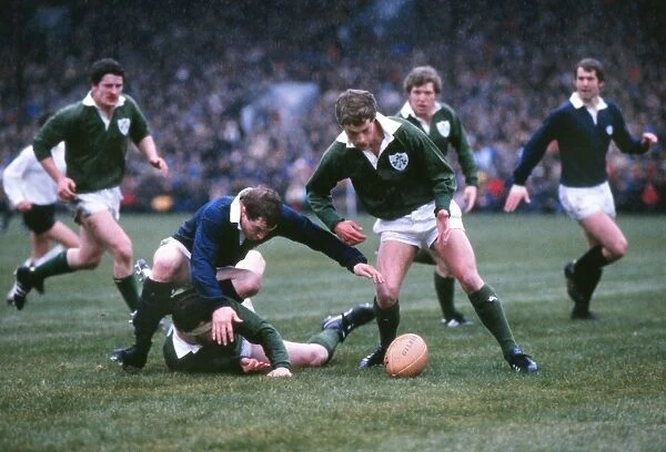Irelands John Robbie - 1981 Five Nations