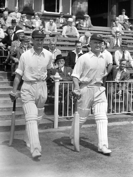 Jack Ikin & Cyril Washbrook - Lancashire C.C.C