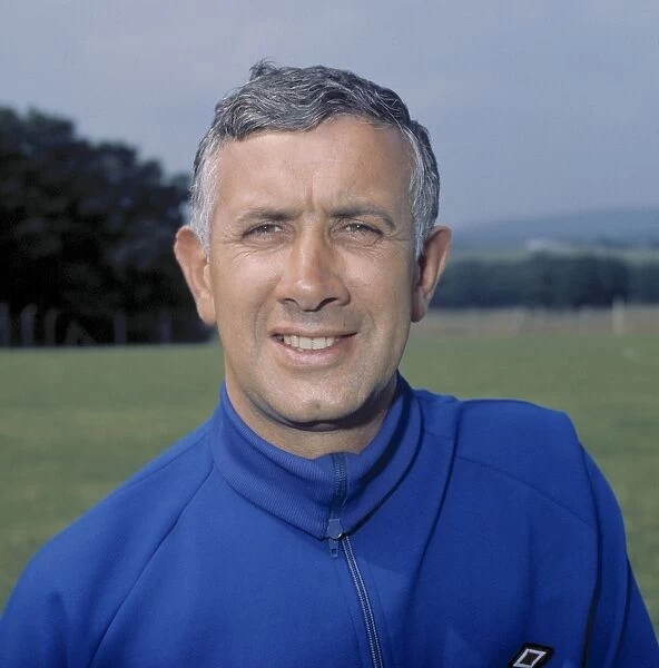 Jimmy Adamson. Football - 1971  /  1972. Burnley manager Jimmy Adamson