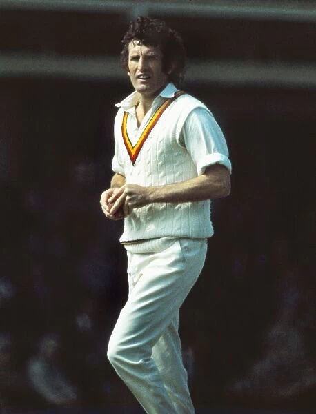 John Snow - England. Cricket - 1973 season - England vs