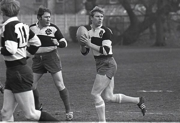John Spencer plays for the Barbarians in the 1969 Mobbs Memorial Match