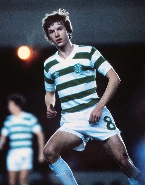 John Weir - Celtic. Football - 1980 Sammy Nelson Testimonial Match - Arsenal 0 Celtic 0