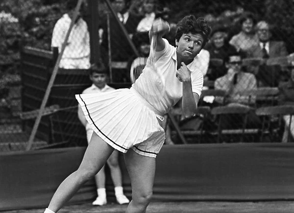 Joyce Williams. Tennis - Hurlingham Club. Great Britain's Joyce Williams.. May 1968
