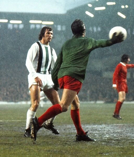 Jupp Heynckes during the 1973 UEFA Cup Final