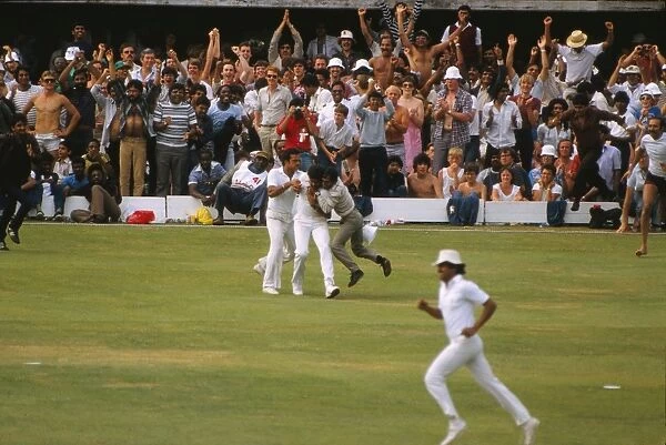 Kapil Dev catches Viv Richards in the 1983 World Cup Final