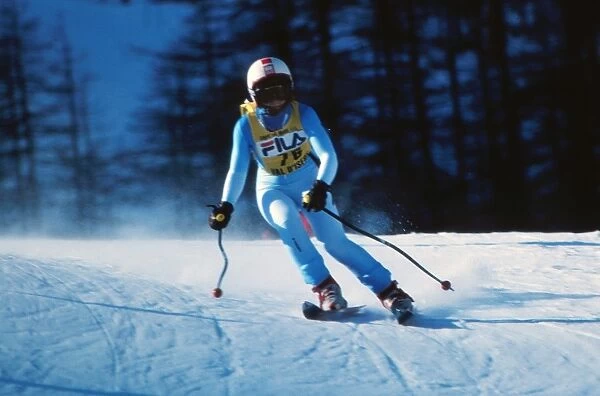 Kirstin Cairns - 1980 FIS World Cup - Val d'Isere