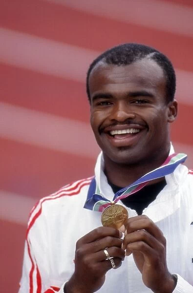Kriss Akabusi - 1990 Commonwealth Games 400m Hurdles Champion