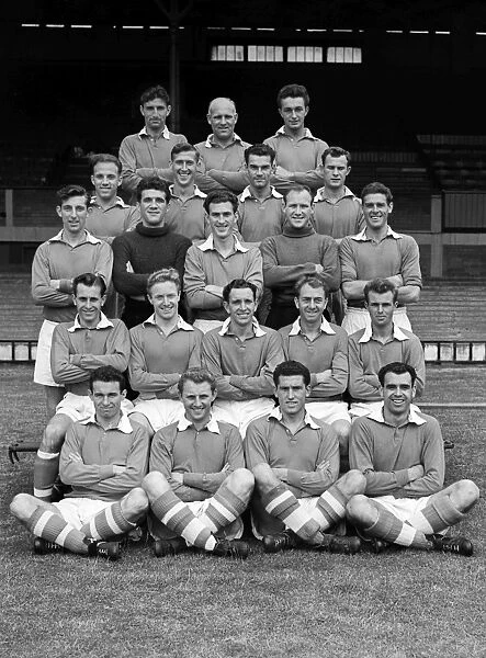 Liverpool - 1955 / 56. Football - 1955  /  1956 season - Liverpool Team Group