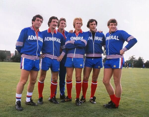 Six Liverpool players in the England squad in 1977