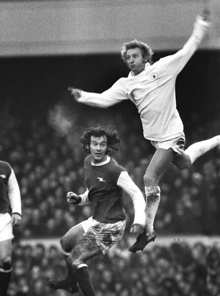 Manchester Uniteds Denis Law and Arsenals Peter Storey