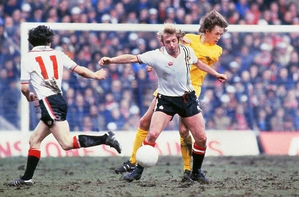 Manchester Uniteds Jimmy Greenhoff - 1979 FA Cup Semi-Final