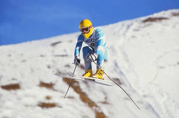 Martin Bell - 1987 FIS World Cup - Val Gardena