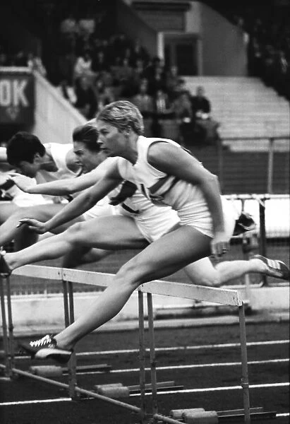 Mary Rand. Athletics - Great Britain vs. West Germany Meeting - 22 / 9 / 67