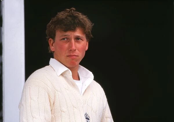 Michael Atherton. Cricket - 1990 New Zealand Cricket Tour of England - First Test