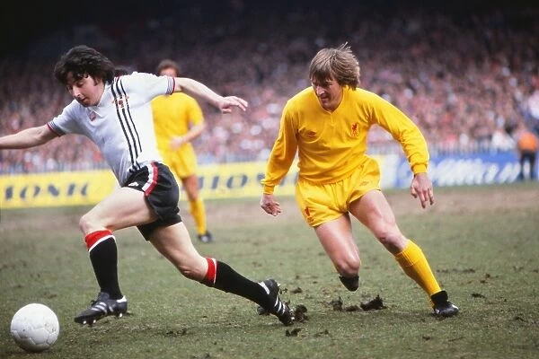 Mickey Thomas and Kenny Dalglish - 1979 FA Cup Semi-Final
