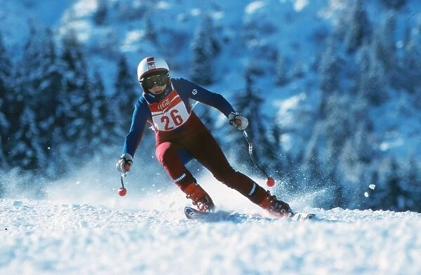 Moira Cargill. Womens Skiing : Jan 1979. Moira Cargill - GBR