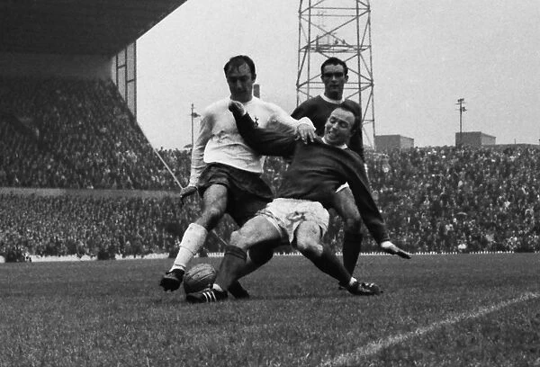 Nobby Stiles and Jimmy Greaves - 1967 Charity Shield
