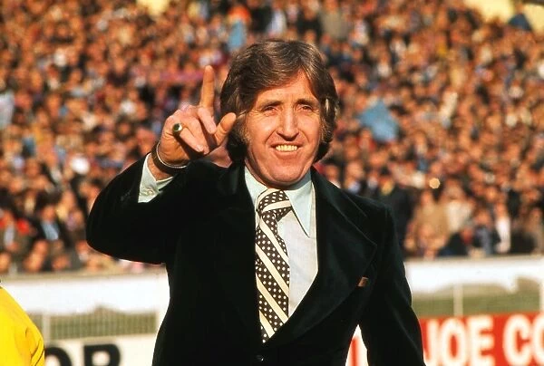 Norwich City manager John Bond - 1975 League Cup Final