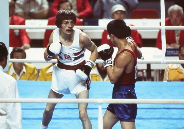 Pat Cowdell at the 1976 Montreal Olympics