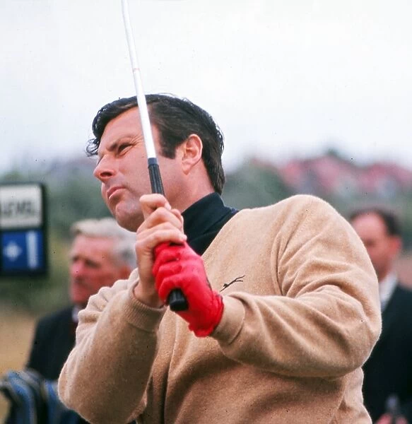 Peter Alliss at the 1969 Ryder Cup