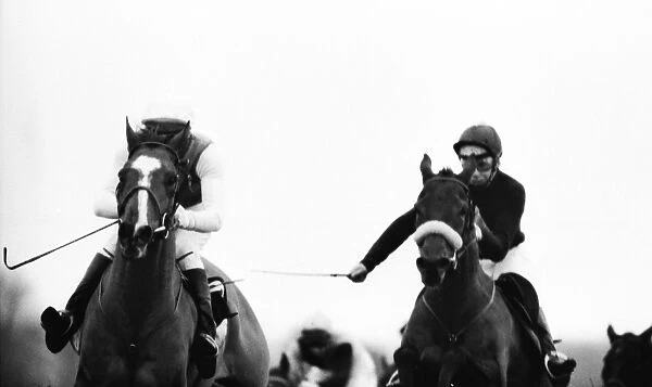 Red Candle and Red Rum ride in the 1973 Hennessey Gold Cup