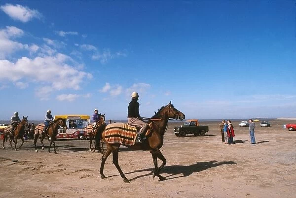 Red Rum on Southport Beach