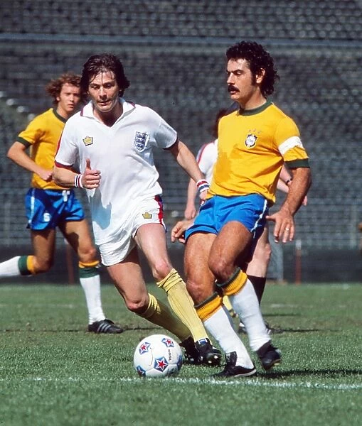 Rivelino and Stuart Pearson - 1976 U.S.A. Bicentennial Cup Tournament